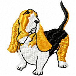 Dogs Embroidery Design 11